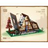 LOZ 1037 non  CABIN TAM GIÁC bộ đồ chơi xếp lắp ráp ghép mô hình Creator Expert Chuyên Gia Sáng Tạo 1917 khối
