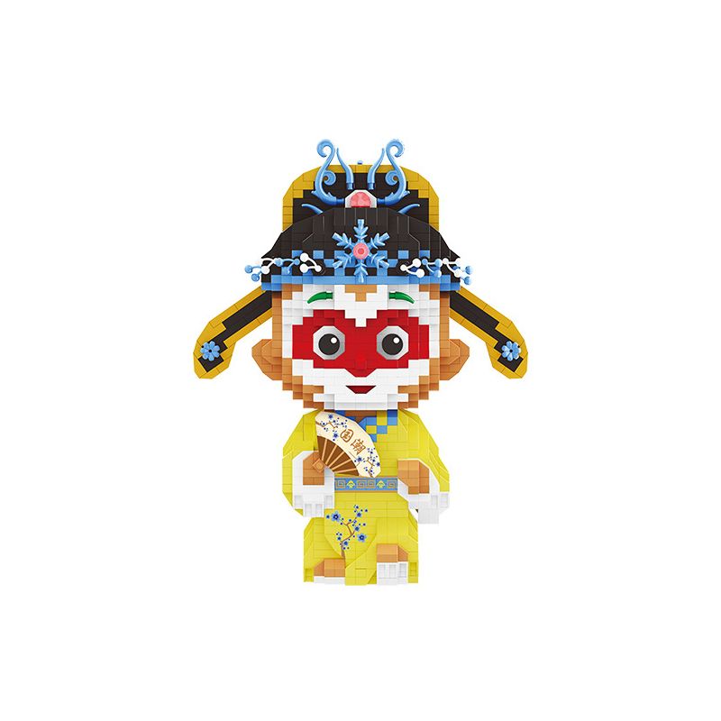 HAPPY BUILD SHINEYU XINYU YC-32022 32022 YC32022 non  TÔN NGỘ KHÔNG SỐ 2 bộ đồ chơi xếp lắp ráp ghép mô hình Movie & Game Phim Và Trò Chơi 1287 khối