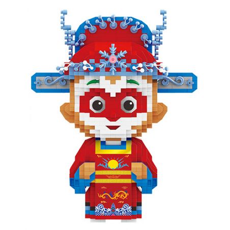 HAPPY BUILD SHINEYU XINYU YC-32021 32021 YC32021 non  HỌC GIẢ SỐ 1 TÔN NGỘ KHÔNG bộ đồ chơi xếp lắp ráp ghép mô hình Movie & Game Phim Và Trò Chơi 1221 khối