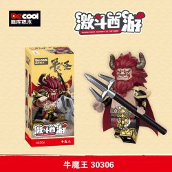 Decool 30306 Jisi 30306 non  QUỶ BÒ bộ đồ chơi xếp lắp ráp ghép mô hình FIERCE FIGHT JOURNEY TO THE WEST