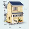 CADA DOUBLEE C66010 66010 non  QUÁN TRÀ PHONG CÁCH NHẬT BẢN bộ đồ chơi xếp lắp ráp ghép mô hình Modular Buildings Mô Hình Nhà Cửa 1200 khối