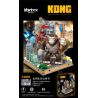 INBRIXX 687202 non  KING KONG & THÀNH PHỐ CHIẾN ĐẤU bộ đồ chơi xếp lắp ráp ghép mô hình Movie & Game Phim Và Trò Chơi 432 khối