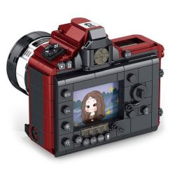 INBRIXX 882002 non  MÁY ẢNH SLR KỸ THUẬT SỐ bộ đồ chơi xếp lắp ráp ghép mô hình CAMERA 574 khối
