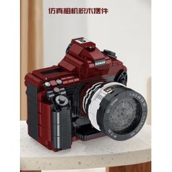 INBRIXX 882002 non  MÁY ẢNH SLR KỸ THUẬT SỐ bộ đồ chơi xếp lắp ráp ghép mô hình CAMERA 574 khối