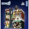 ZHEGAO DZ6113 6113 non  KHÁCH SẠN CÀ PHÊ bộ đồ chơi xếp lắp ráp ghép mô hình Modular Buildings COFFEE HOTEL Mô Hình Nhà Cửa 3036 khối