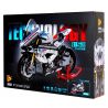 PanlosBrick 672102 Panlos Brick 672102 non  MÔ TÔ ĐUA BMW HP4 tỷ lệ 1:5 bộ đồ chơi xếp lắp ráp ghép mô hình  Kỹ Thuật Công Nghệ Cao Mô Hình Phương Tiện 1972 khối