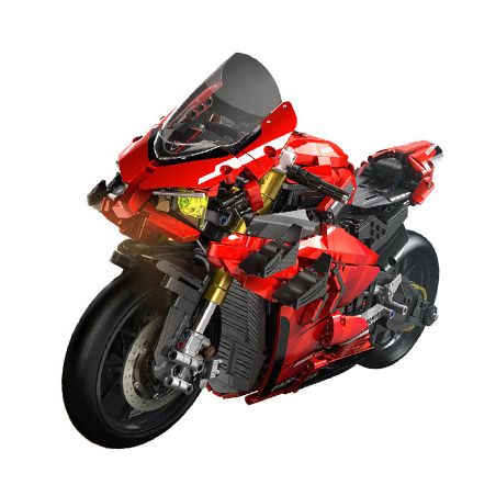 PanlosBrick 672101 Panlos Brick 672101 non  DUCATI V4S tỷ lệ 1:5 bộ đồ chơi xếp lắp ráp ghép mô hình  Kỹ Thuật Công Nghệ Cao Mô Hình Phương Tiện 2098 khối