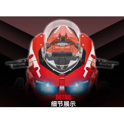 PanlosBrick 672101 Panlos Brick 672101 non  DUCATI V4S tỷ lệ 1:5 bộ đồ chơi xếp lắp ráp ghép mô hình  Kỹ Thuật Công Nghệ Cao Mô Hình Phương Tiện 2098 khối