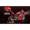 PanlosBrick 672101 Panlos Brick 672101 non  DUCATI V4S tỷ lệ 1:5 bộ đồ chơi xếp lắp ráp ghép mô hình  Kỹ Thuật Công Nghệ Cao Mô Hình Phương Tiện 2098 khối