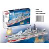 WOMA C0867 0867 non  TÀU KHU TRỤC LOẠI 956 bộ đồ chơi xếp lắp ráp ghép mô hình Battle Ship TYPE 956 DESTROYER Tàu Chiến 808 khối