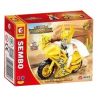 SEMBO 1014 1015 1016 1017 1018 1019 1020 1021 non  YULONG BOY MINIFIGURE XE MÁY bộ đồ chơi xếp lắp ráp ghép mô hình Collectable Minifigures Búp Bê Sưu Tầm 189 khối