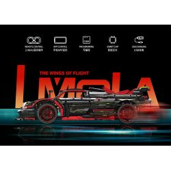 MOYU BLOCK MY88022 88022 non  SIÊU XE NHỰA ĐƯỜNG tỷ lệ 1:8 bộ đồ chơi xếp lắp ráp ghép mô hình PAGANI HUAYRA IMOLA 3333 khối