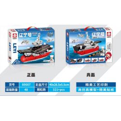 LEYI 89007 non  PHIÊN BẢN TÀU SÂN BAY LIÊU NINH Q bộ đồ chơi xếp lắp ráp ghép mô hình Military Army AIRCRAFT CARRIER Quân Sự Bộ Đội 321 khối