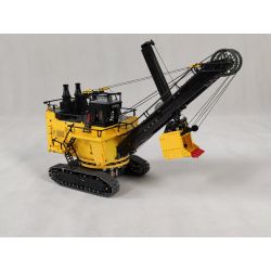 REBRICKABLE MOC-106879 106879 MOC106879 REOBRIX 22014 non  MÁY XÚC XẺNG ĐIỆN DÂY CÁP tỷ lệ 1:41 bộ đồ chơi xếp lắp ráp ghép mô hình  FRONT SHOVEL ROPE EXCAVATOR Kỹ Thuật Công Nghệ Cao Mô Hình Phương Tiện 3170 khối