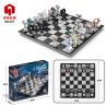 JUHANG TECHNOLOGY 671 non  CỜ VUA QUỐC TẾ bộ đồ chơi xếp lắp ráp ghép mô hình Star Wars INTERNATIONAL CHESS Chiến Tranh Giữa Các Vì Sao 3800 khối