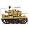 LEYI 66017 non  XE TĂNG CHIẾN ĐẤU CHỦ LỰC M60 bộ đồ chơi xếp lắp ráp ghép mô hình Military Army M60 MAIN BATTLE TANK Quân Sự Bộ Đội 602 khối