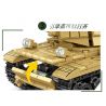 LEYI 66017 non  XE TĂNG CHIẾN ĐẤU CHỦ LỰC M60 bộ đồ chơi xếp lắp ráp ghép mô hình Military Army M60 MAIN BATTLE TANK Quân Sự Bộ Đội 602 khối