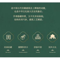 KOCO 04001 non  QUẢNG TRƯỜNG THIÊN AN MÔN bộ đồ chơi xếp lắp ráp ghép mô hình 3118 khối