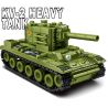 LEYI 66016 non  XE TĂNG HẠNG NẶNG KV-2 CỦA LIÊN XÔ bộ đồ chơi xếp lắp ráp ghép mô hình Military Army KV-2 HEAVY TANK Quân Sự Bộ Đội 536 khối