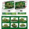 LEYI 66016 non  XE TĂNG HẠNG NẶNG KV-2 CỦA LIÊN XÔ bộ đồ chơi xếp lắp ráp ghép mô hình Military Army KV-2 HEAVY TANK Quân Sự Bộ Đội 536 khối