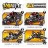 MINGDI K0253 0253 non  KẾT HỢP SWAT MECH 4 bộ đồ chơi xếp lắp ráp ghép mô hình 1109 khối