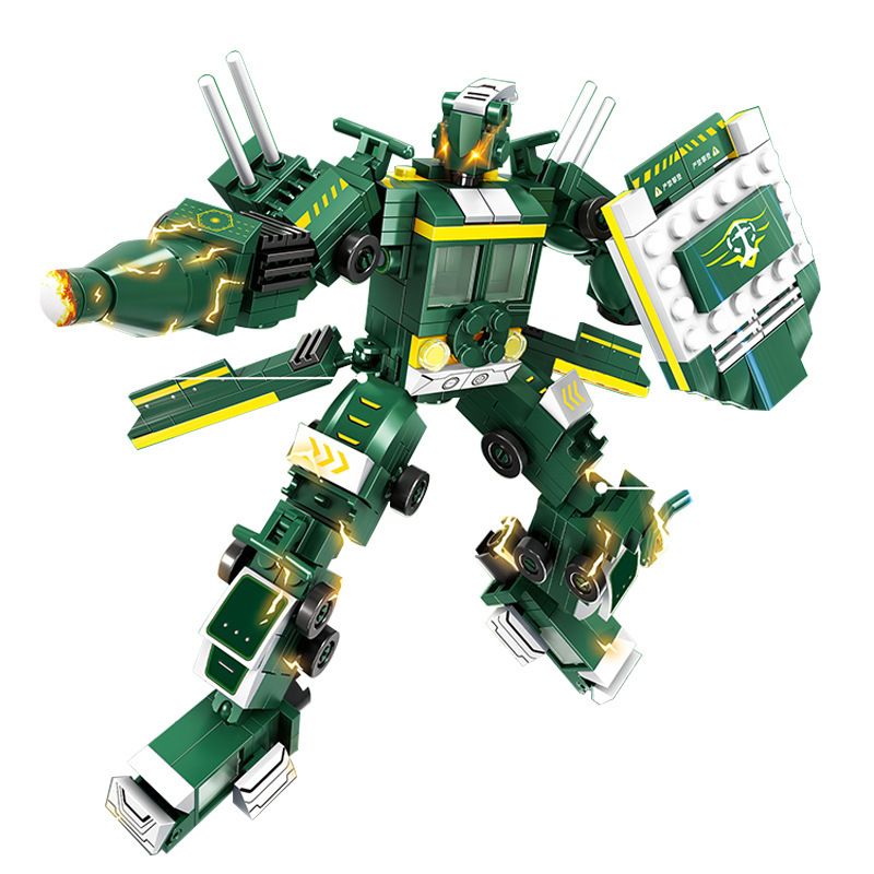 LWCK 80013 non  TÀU DA XANH bộ đồ chơi xếp lắp ráp ghép mô hình Creator GREEN TRAIN Sáng Tạo 523 khối