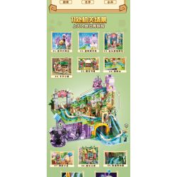 Enlighten 72026 Qman 72026 non  BỘ ĐÀN ORGAN KAKA ADVENTURE PHIÊN BẢN CAO CẤP bộ đồ chơi xếp lắp ráp ghép mô hình Minecraft Game Xây Dựng 1890 khối