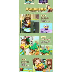 Enlighten 72026 Qman 72026 non  BỘ ĐÀN ORGAN KAKA ADVENTURE PHIÊN BẢN CAO CẤP bộ đồ chơi xếp lắp ráp ghép mô hình Minecraft Game Xây Dựng 1890 khối