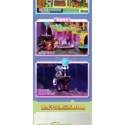 Enlighten 72026 Qman 72026 non  BỘ ĐÀN ORGAN KAKA ADVENTURE PHIÊN BẢN CAO CẤP bộ đồ chơi xếp lắp ráp ghép mô hình Minecraft Game Xây Dựng 1890 khối