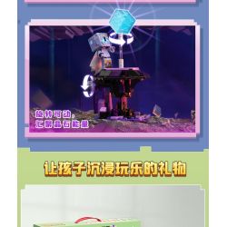 Enlighten 72026 Qman 72026 non  BỘ ĐÀN ORGAN KAKA ADVENTURE PHIÊN BẢN CAO CẤP bộ đồ chơi xếp lắp ráp ghép mô hình Minecraft Game Xây Dựng 1890 khối