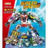 LWCK 60045 non  KẾT HỢP MECHA 8 THÚ VỊ bộ đồ chơi xếp lắp ráp ghép mô hình Racing SPEED FAITH RACING Cuộc Đua 615 khối