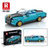 REOBRIX 688 non  ĐUÔI THUYỀN ROLLS ROYCE bộ đồ chơi xếp lắp ráp ghép mô hình Speed Champions Racing Cars ROLLS-ROYCE BOAT TAIL Đua Xe Công Thức 417 khối