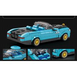 REOBRIX 688 non  ĐUÔI THUYỀN ROLLS ROYCE bộ đồ chơi xếp lắp ráp ghép mô hình Speed Champions Racing Cars ROLLS-ROYCE BOAT TAIL Đua Xe Công Thức 417 khối