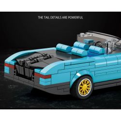 REOBRIX 688 non  ĐUÔI THUYỀN ROLLS ROYCE bộ đồ chơi xếp lắp ráp ghép mô hình Speed Champions Racing Cars ROLLS-ROYCE BOAT TAIL Đua Xe Công Thức 417 khối