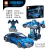 FORANGE FC9112 9112 non  MÀU XANH LÙI XE THẲNG bộ đồ chơi xếp lắp ráp ghép mô hình  ENGINE MORPH Kỹ Thuật Công Nghệ Cao Mô Hình Phương Tiện 717 khối