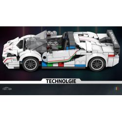 REOBRIX 687 non  LAMBORGHINI AVENTADOR SVJ bộ đồ chơi xếp lắp ráp ghép mô hình  Kỹ Thuật Công Nghệ Cao Mô Hình Phương Tiện 382 khối