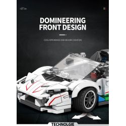 REOBRIX 687 non  LAMBORGHINI AVENTADOR SVJ bộ đồ chơi xếp lắp ráp ghép mô hình  Kỹ Thuật Công Nghệ Cao Mô Hình Phương Tiện 382 khối