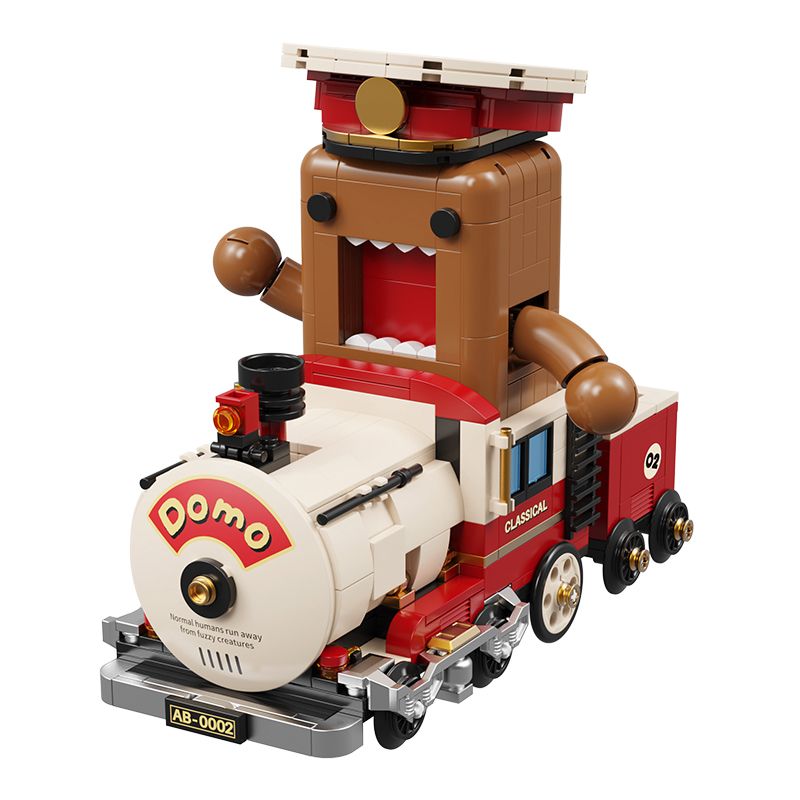 X AREA-X AB-002 non  TÀU CHẠY BẰNG HƠI NƯỚC bộ đồ chơi xếp lắp ráp ghép mô hình STEAM TRAIN