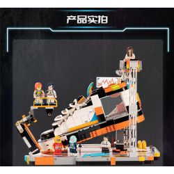 X AREA-X AX0030 0030 non  TRẠM ĐẾ GIÀY HỢP THỜI TRANG tỷ lệ 1:1 bộ đồ chơi xếp lắp ráp ghép mô hình Creator SNEAKER FACTORY Sáng Tạo