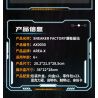 X AREA-X AX0030 0030 non  TRẠM ĐẾ GIÀY HỢP THỜI TRANG tỷ lệ 1:1 bộ đồ chơi xếp lắp ráp ghép mô hình Creator SNEAKER FACTORY Sáng Tạo