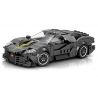 REOBRIX 685 non  BUGATTI CHIẾC XE MÀU ĐEN bộ đồ chơi xếp lắp ráp ghép mô hình Speed Champions Racing Cars BUGATTI LA VOITURE NOIRE Đua Xe Công Thức 339 khối