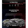 REOBRIX 685 non  BUGATTI CHIẾC XE MÀU ĐEN bộ đồ chơi xếp lắp ráp ghép mô hình Speed Champions Racing Cars BUGATTI LA VOITURE NOIRE Đua Xe Công Thức 339 khối