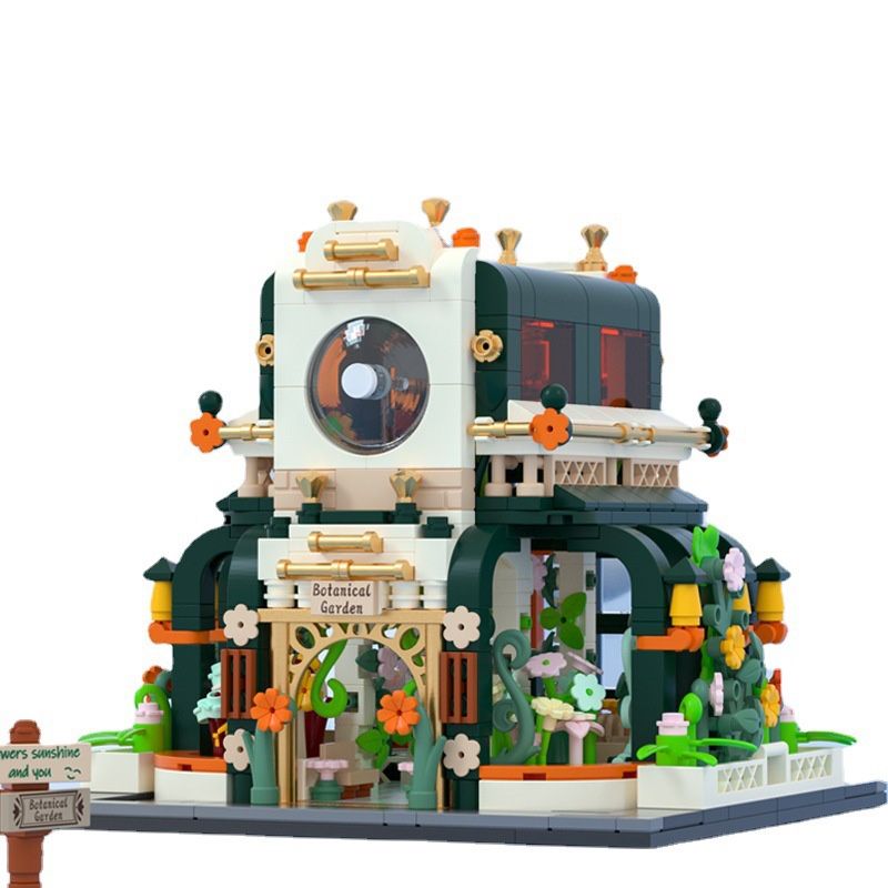 JAKI JK2362 2362 non  NHẠC VIỆN MONET bộ đồ chơi xếp lắp ráp ghép mô hình 502 khối