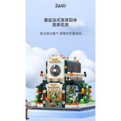 JAKI JK2362 2362 non  NHẠC VIỆN MONET bộ đồ chơi xếp lắp ráp ghép mô hình 502 khối