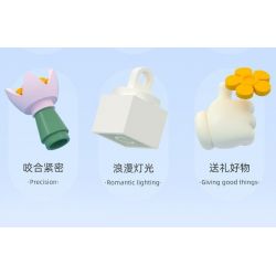 JAKI JK2362 2362 non  NHẠC VIỆN MONET bộ đồ chơi xếp lắp ráp ghép mô hình 502 khối