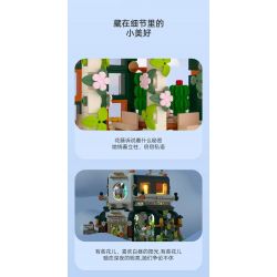 JAKI JK2362 2362 non  NHẠC VIỆN MONET bộ đồ chơi xếp lắp ráp ghép mô hình 502 khối