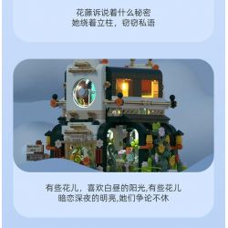 JAKI JK2362 2362 non  NHẠC VIỆN MONET bộ đồ chơi xếp lắp ráp ghép mô hình 502 khối