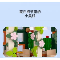 JAKI JK2362 2362 non  NHẠC VIỆN MONET bộ đồ chơi xếp lắp ráp ghép mô hình 502 khối