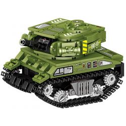 ZHEGAO QL0183 0183 non  BỂ THEO DÕI PHÍ bộ đồ chơi xếp lắp ráp ghép mô hình Military Army ARMORED FIST Quân Sự Bộ Đội 337 khối