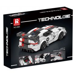 REOBRIX 683 non  DODGE VIPER bộ đồ chơi xếp lắp ráp ghép mô hình Speed Champions Racing Cars Đua Xe Công Thức 419 khối